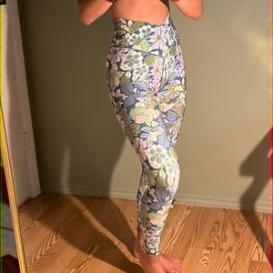 aerie floral leggings💙